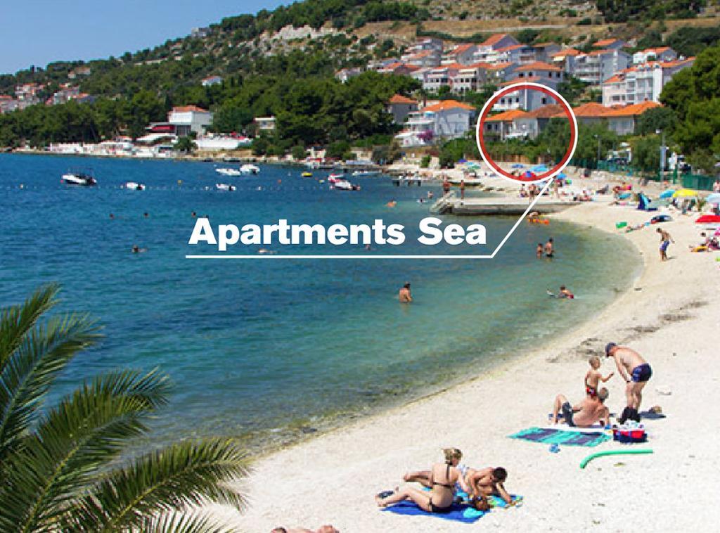 Apartments Sea Трогір Екстер'єр фото